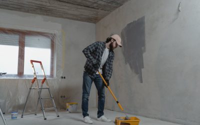 Så skyddar du möbler och golv vid ommålningar